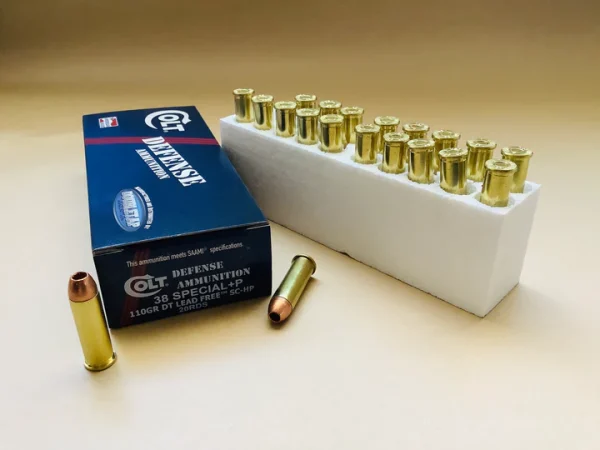 Buy 38 Special+P 110GR Colt Defense Ammunition 20RDS Online