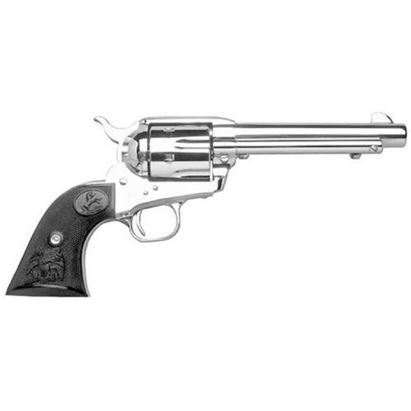 Buy Colt Single Action Army Peacemaker 45 (Long) Colt 5.5in Nickel Revolver - 6 Rounds Online