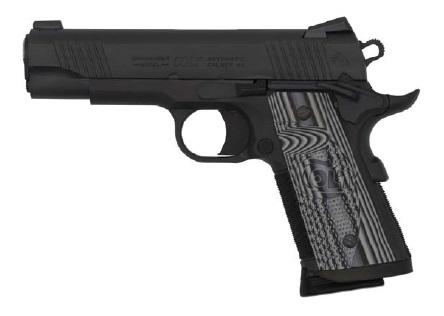 Colt's Manufacturing Combat Unit Concealed Carry Officers, Semi-automatic, Metal Frame Pistol, 45ACP, 4.25" Barrel, Steel Construction, Matte Finish, Black, 8 Rounds, 1 Magazine O9840ccu