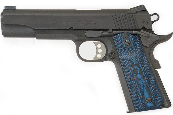 Buy Colt Competition 1911 Semi-automatic, Metal Frame Pistol, Full Size, 45ACP, 5" Barrel, Steel, Blued Finish, 8 Rounds, Series 70 Firing System O1970CCS Online