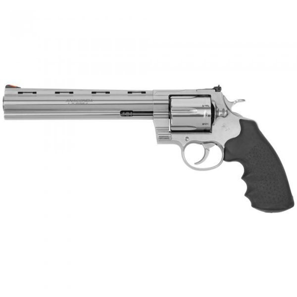 Buy Colt Anaconda 44 Mag/.44 SPL, 8" Barrel, 6RD Capacity, Stainless Steel, Hogue Grips, Target Sights, Anaconda-SP8RTS