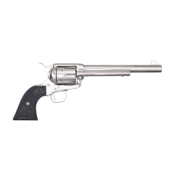 Buy Colt Single Action Army Peacemaker 45 (Long) Colt 7.5in Nickel Revolver - 6 Rounds Online