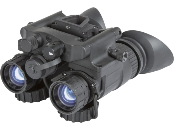 AGM NVG-40 NW1 Dual Tube Night Vision Goggles/Binoculars Gen 2+ Level 1 White Phosphor Matte Black