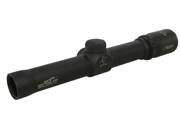 Burris Scout Rifle Scope 2.75x 20mm Heavy Plex Reticle Matte Black