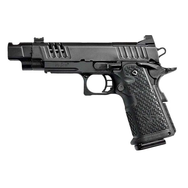 Buy Staccato C2 Optics Ready Threaded 9mm Luger 4.5in DLC Black Pistol - 16+1 Rounds Online
