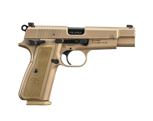 FN High Power FDE 9mm 4.7 Pistol - 10+1 Rounds For Sale