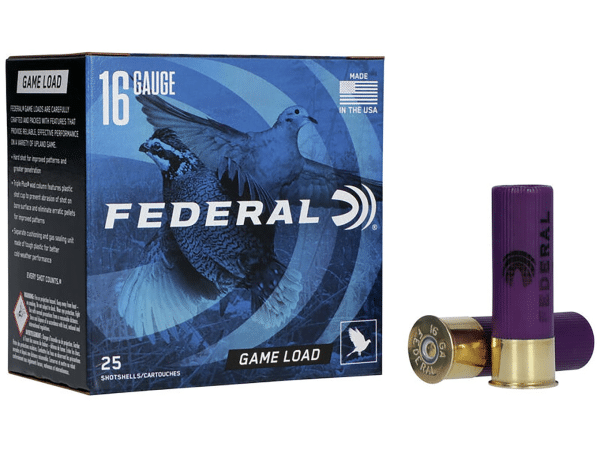 Federal Game Load Ammunition 16 Gauge 2-3/4" 1 oz