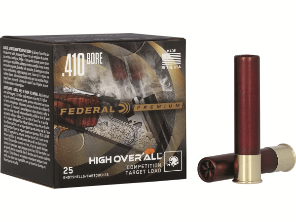 Federal Premium High Over All Ammunition 410 Bore 2-1/2" 1/2 oz