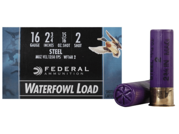 Federal Speed-Shok Ammunition 16 Gauge 2-3/4" 15/16 oz Non-Toxic Steel Shot