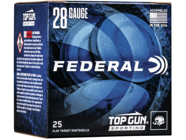 Federal Top Gun Sporting Ammunition 28 Gauge 2-3/4" 3/4 oz