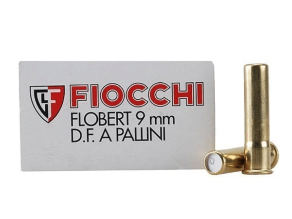 Fiocchi Specialty Ammunition 9mm Rimfire (Flobert) #6 Shot Shotshell Box of 50
