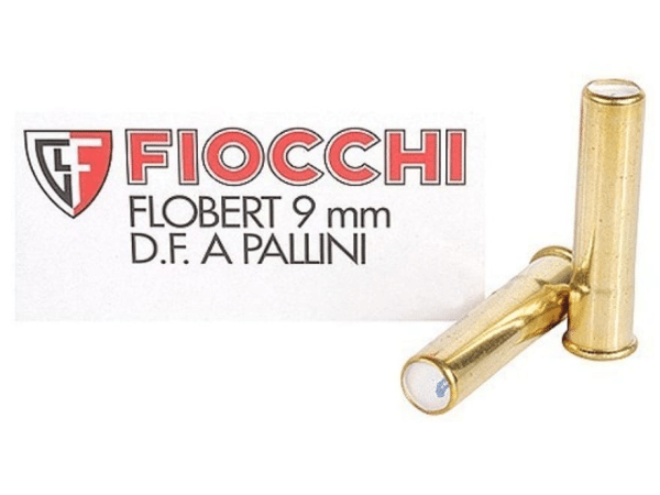 Fiocchi Specialty Ammunition 9mm Rimfire (Flobert) #7-1/2 Shot Shotshell Box of 50