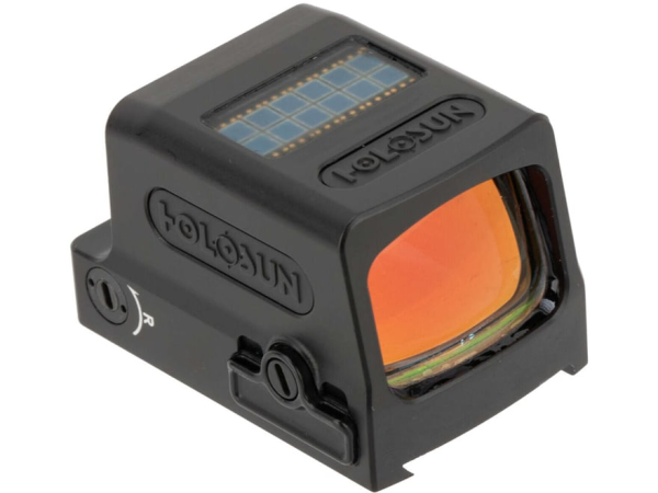 Holosun HE509 X2 Elite Reflex Sight 1x Selectable Red ACSS VULCAN Reticle Solar/Battery Powered Matte