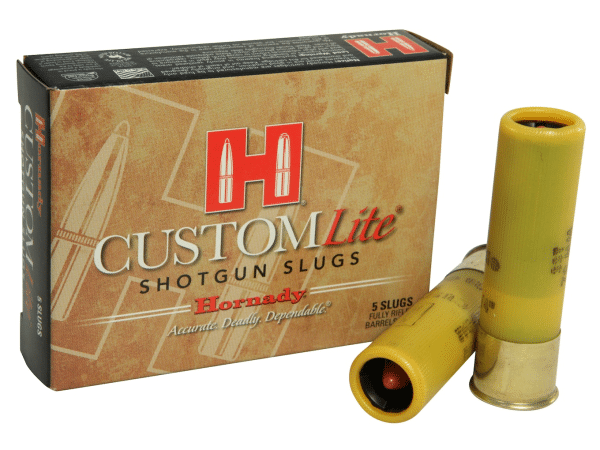 Hornady Custom Lite Ammunition 20 Gauge 2-3/4" 250 Grain FTX Sabot Slug Box of 5
