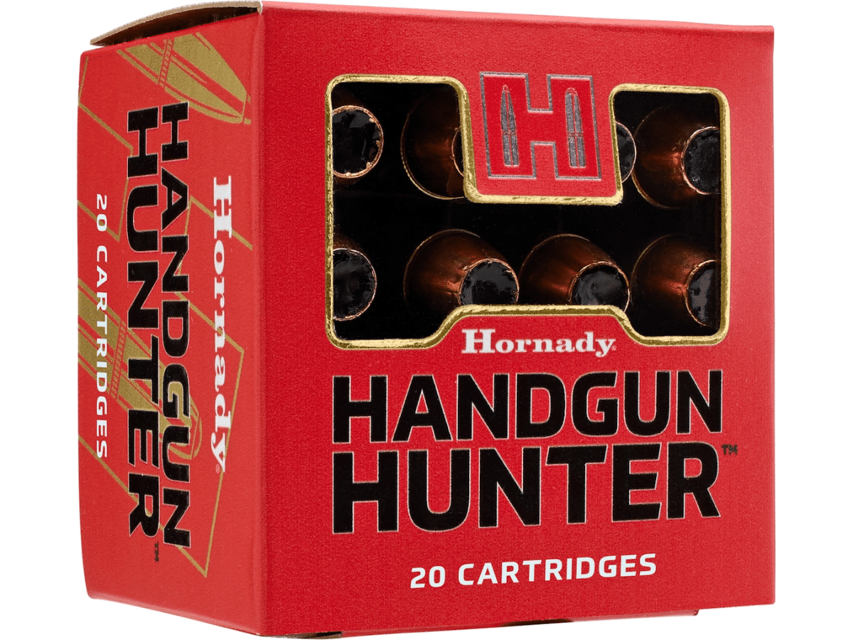 Hornady Handgun Hunter Ammunition 44 Remington Magnum 200 Grain MonoFlex Lead-Free Box of 20
