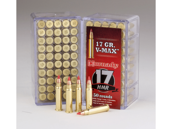 Hornady Varmint Express Ammunition 17 Hornady Magnum Rimfire (HMR) 17 Grain V-MAX