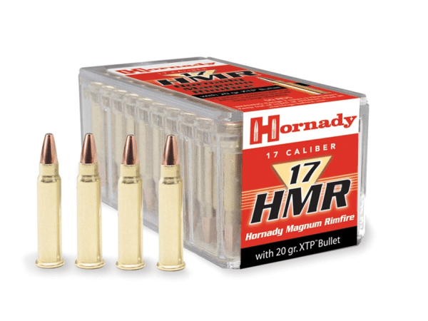 Hornady Varmint Express Ammunition 17 Hornady Magnum Rimfire (HMR) 20 Grain XTP Jacketed Hollow Point Box of 50