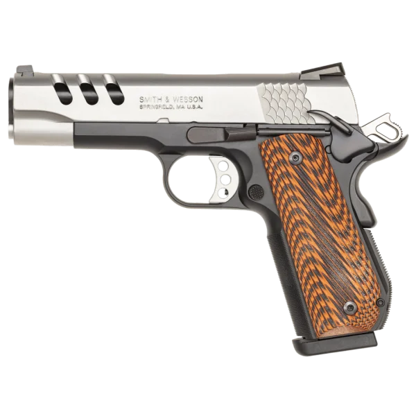 Buy Smith & Wesson Performance Center Model SW1911 4.25 Barrel Brown Grip Pistol Online