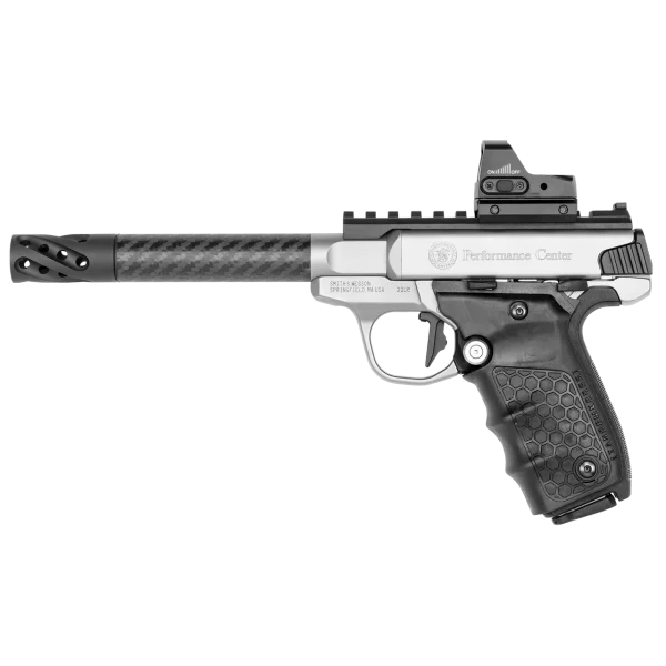 Buy Smith & Wesson Performance Center SW22 Victory Target Model 6 Carbon Fiber Target Barrel Red Dot Sight Pistol Online