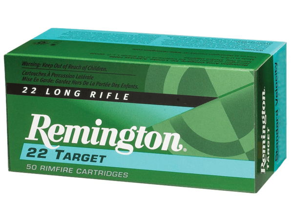 Remington Target Ammunition 22 Long Rifle 40 Grain Lead Round Nose
